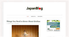 Desktop Screenshot of geishablog.com